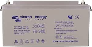 Batterie VICTRON 12V 165Ah 1000A +G DeepCycle AGM (M8) 485 X 172 X240