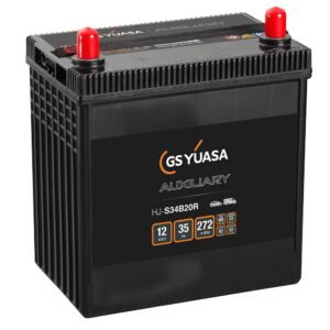 Batterie Auxiliare YUASA HJ-S34B20R AGM 12V 35Ah 272A+G 197X129X227