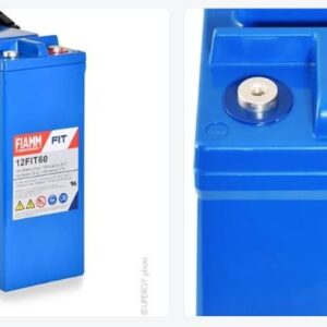 Batterie 12FIT60 AGM Fiamm12V 60Ah +D 280 X 105 X 260