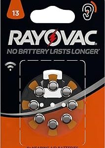 Blister 8 piles auditives RAYOVAC ZA13  PR48