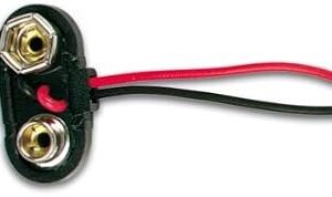 Contacts à pression pour pile 9v