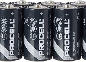 1 Pile alcaline indus DURACELL procell D (paquet de 10)