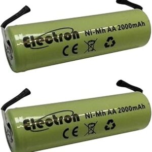 Accus Nimh industriel 1,2v 2000mAh 1xAA HBL