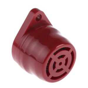 Buzzer 24v à visser 400Hz 99db rouge