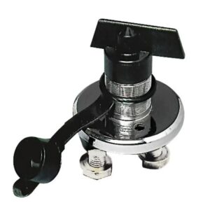Coupe-batterie QUICK 140A à clé amovible rouge M10 noir