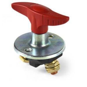 Coupe-batterie SODECANS 150A rouge unip avec excitation zinc