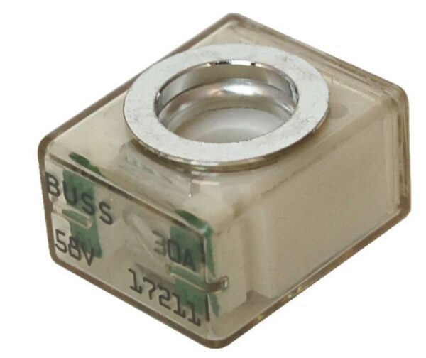 Fusible carré BLUE SEA 30A 27,8x23x16,3mm D8,3mm  FIN DE SERIE