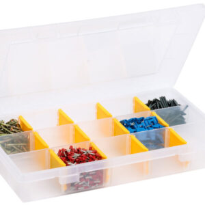 Boite d'assortiment vide pour rangement L330x250x50mm