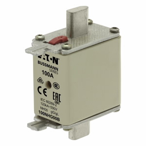 Fusible couteau NH00 100A 500V GG
