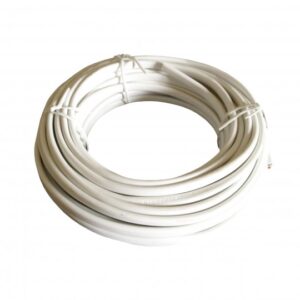 Câble souple HO3VVH 2x0,75mm2 blanc