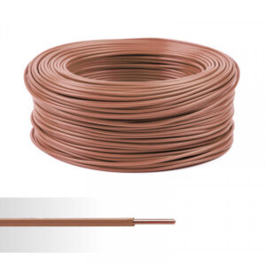 Câble souple HO7VK 1x6mm2 marron (25m)