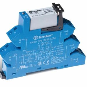 Télérupteur électronique FINDER modulaire 16A 24vac/dc 1OF 2M