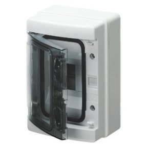 Coffret de distribution GEWISS étanche 4 modules IP65