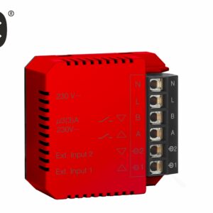 Minuterie MULLER 12-24vdc 16A modulaire 2 entrées 2 sorties Bluetooth
