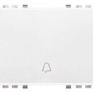 Bascule VIMAR plana avec symbole sonnerie blanc