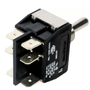 Micro interrupteur à levier OFF-ON métal chromé bipolaire