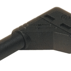 Fiche banane mâle HIRSHMANN 4mm noire