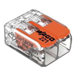 Connecteur rapide WAGO 2 fils de 1 à 4mm2 (50)
