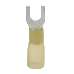 Sachet 100 cosses à pointe ronde Ø3 jaune (2.5 à 6mm2)