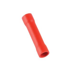 Boite de 100 manchons cylindrique femelle Ø4 PVC (1.5 à 2.5mm2)