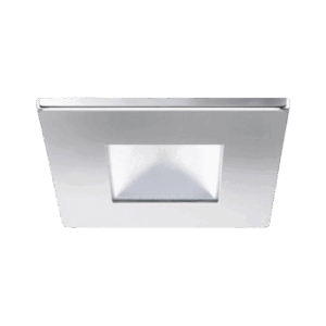 Spot carré led QUICK 10/30v 2w 50x50xEp35mm inox IP65