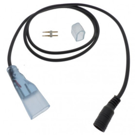 Connecteur central composé de 1 mâle / femelle pour mini flexnéon