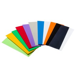 Lot de gaines thermorétractables multicolore 10cm dans coffret