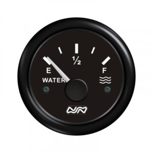 Indicateur eau usée 12/24v (240-33ohm) Noir pour zefiro/blizzard