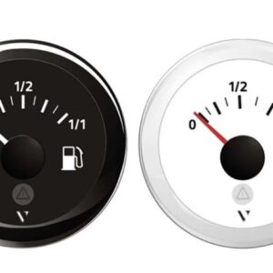 Indicateur carburant VDO 12/24v (levier) Viewline Blanc