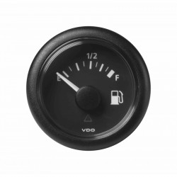 Indicateur carburant VDO 12/24v (tub) Viewline Noir