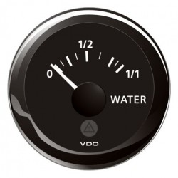 Indicateur eau claire VDO 12/24v (capacitif) Viewline Noir