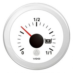 Indicateur eau usée VDO 12/24v (capacitif) Viewline Blanc