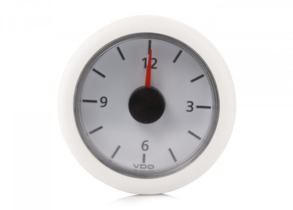 Montre analogique VDO 12v Viewline D52mm blanc