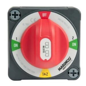 Coupleur de batterie MARINCO 400A (off-1-2-both) 12/48v encastrable