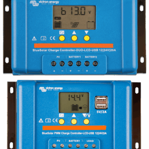 Écran de contrôle déporté Blue Solar DUO VICTRON 12/24v-20A