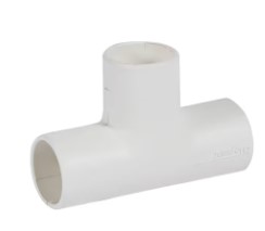 Té D16mm plastique