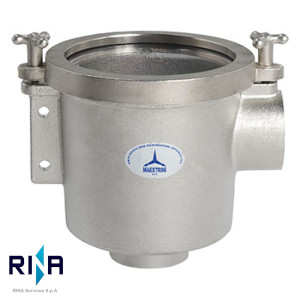 Filtre à eau VENEZIA 11/4 avec 1 sortie latérale + 1 inférieur