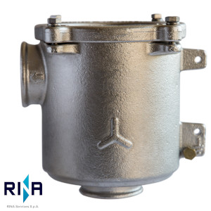 Filtre à eau VENEZIA 21/2 avec 1 sortie latérale + 1 inférieur