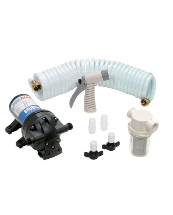 Kit de nettoyage SHURFLO 12v 750L/h 3,1bar haute pression