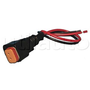 Connecteur câblé 20cm pour projecteur carré IP69K