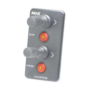 Panneau de commande MAX POWER joystick double gris  318205