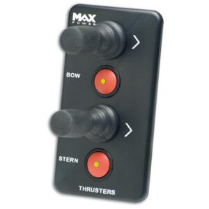 Panneau de commande MAX POWER joystick double noir  318204