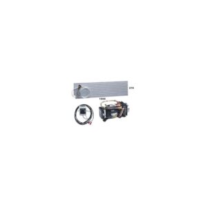 Groupe réfrigérant INDEL 260L evap 1000x270mm avec raccord
