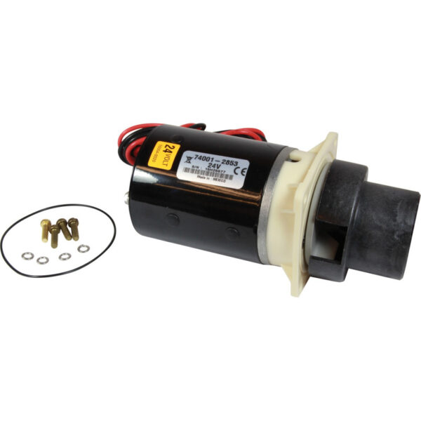 Moteur broyeur JABSCO 24v pour WC Quiet Flush