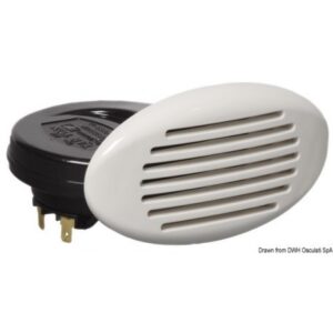 Avertisseur MARCO encastré chromé 12V 120db