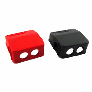 Capot noir PVC pour cosses moto