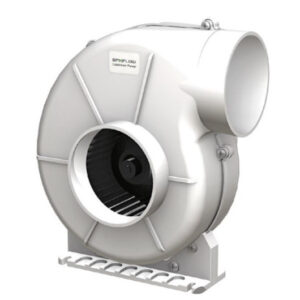 Blower 12v blanc avec support 11.5A D110mm