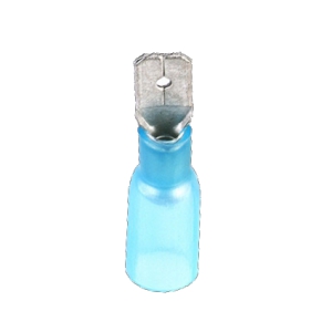 Boite de 100 cosses  mâle 6.3mm laiton (1 à 2.5mm2)