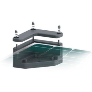 Support pour fixation à plat panneaux solaire cadre 40mm UNIFIX 1.C40