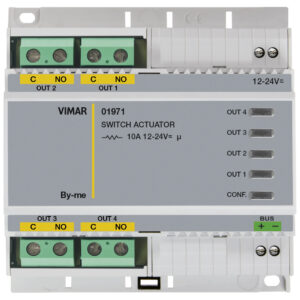 Actuateur à 4 relais 24V / VIMAR 01971
